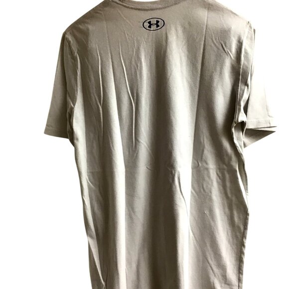 Under Armour Mens FTBL HeatGear T-Shirt Medium Loose Fit - Picture 2 of 7